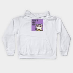 Pixel Cat 002 Kids Hoodie